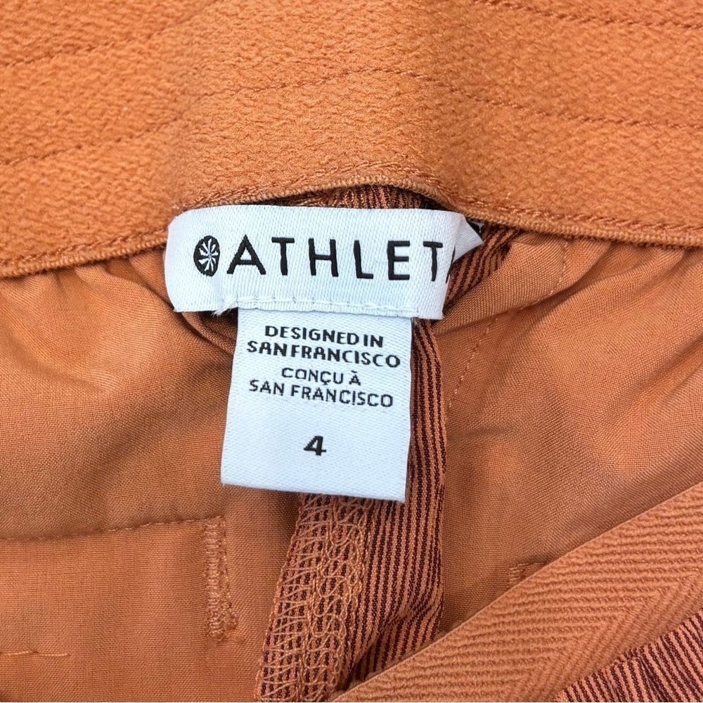 NWT Athleta Echo Shorts Size 4 In Rust/Brown - Picture 6 of 6